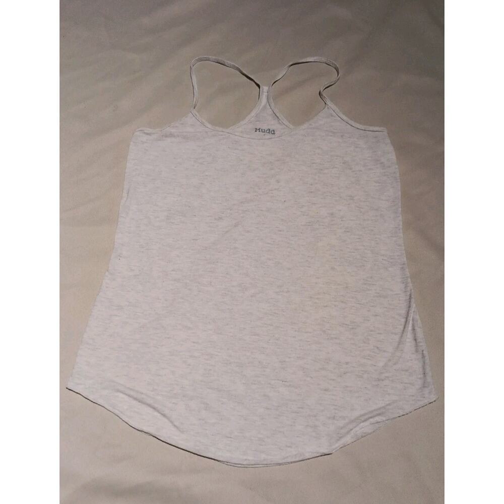 MUDD Y2KCore Eggshell White Lightweight Tank Top Size Large,L